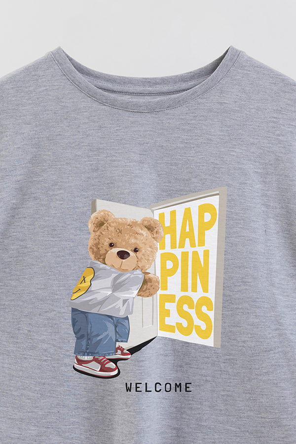 REMERA GB OVERSIZE HAPPINESS