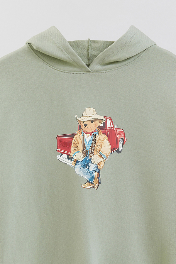 HOODIE RUSTICO KID BEAR TRUCKER
