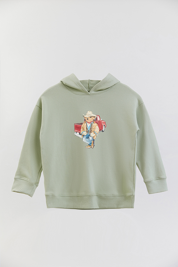 HOODIE RUSTICO KID BEAR TRUCKER