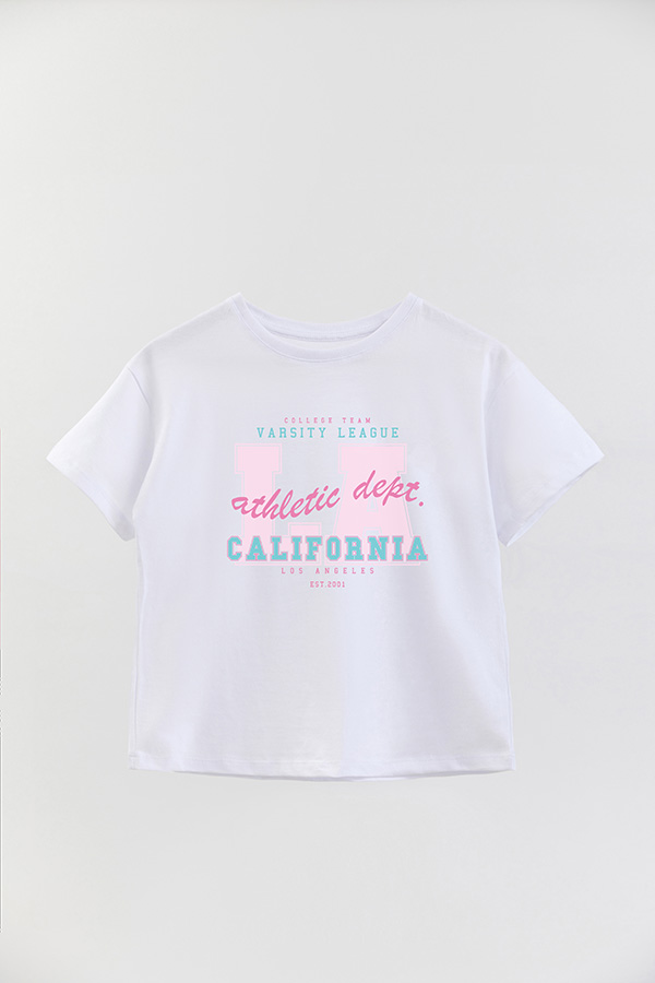 REMERA GIRL OVER LA ATHLETIC