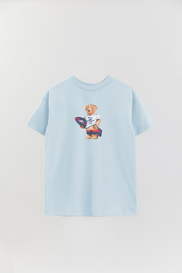 REMERA OVER ESTAMPADA UNISEX BEAR SURFER 2