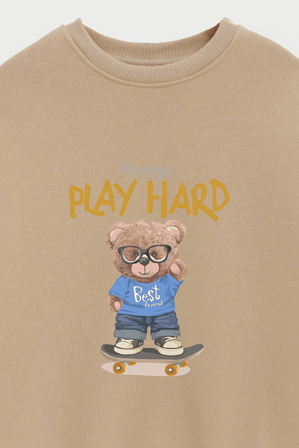 BUZO TEDDY ALWAYS PLAY HARD