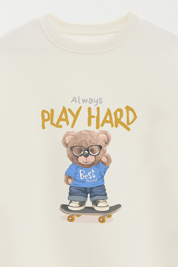 BUZO TEDDY ALWAYS PLAY HARD