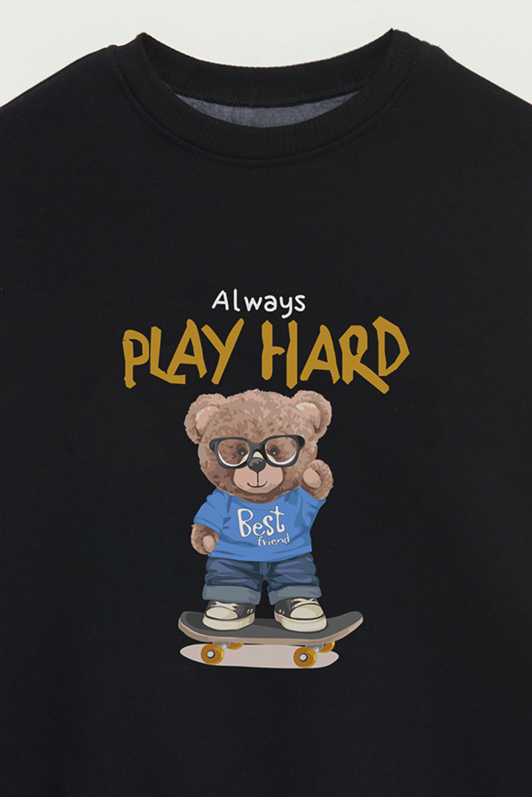 BUZO TEDDY ALWAYS PLAY HARD