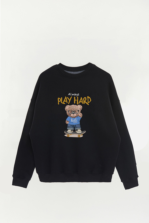 BUZO TEDDY ALWAYS PLAY HARD