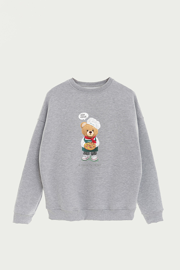 BUZO TEDDY A PIZZA MY HEART