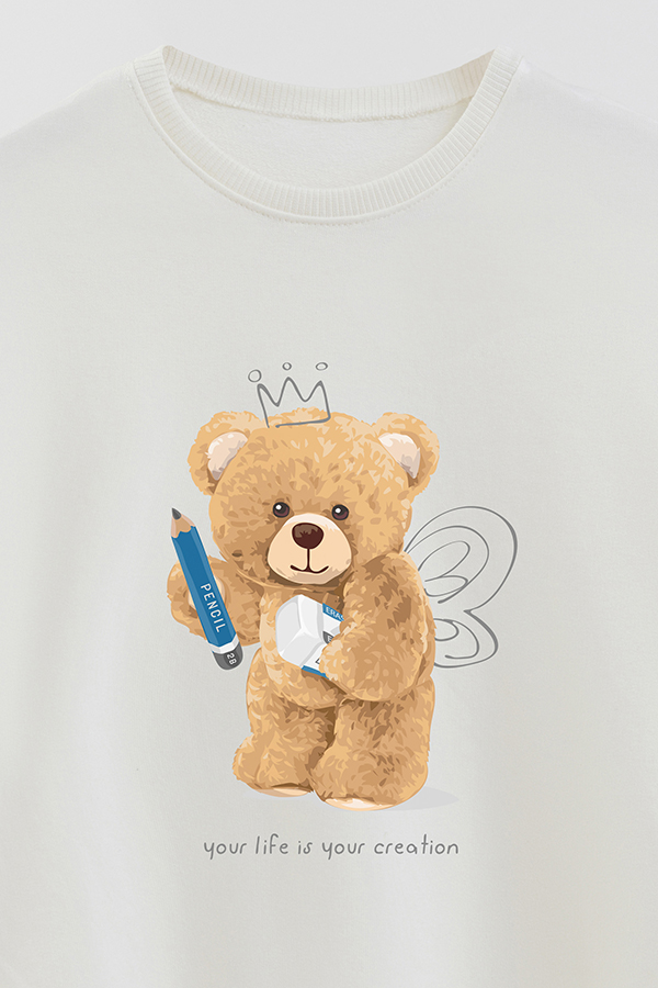 BUZO RUSTICO KIDS TEDDY YOUR CREATION