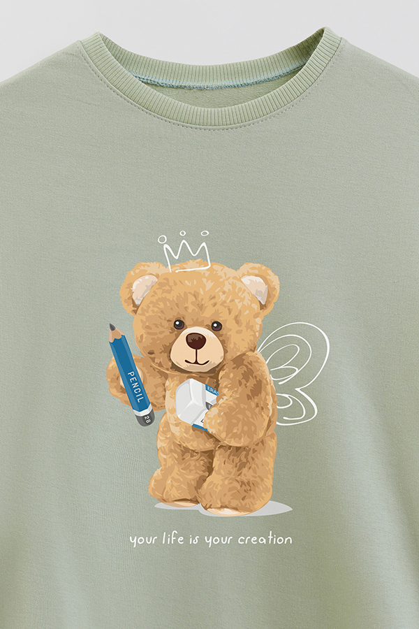 BUZO RUSTICO KIDS TEDDY YOUR CREATION