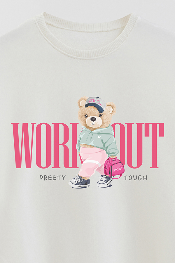 BUZO RUSTICO KIDS TEDDY WORKOUT