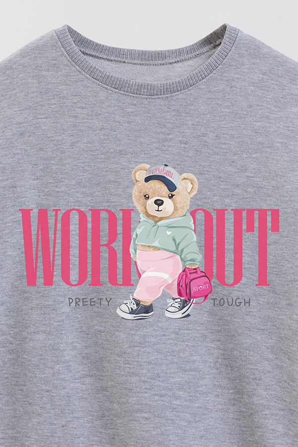 BUZO RUSTICO KIDS TEDDY WORKOUT
