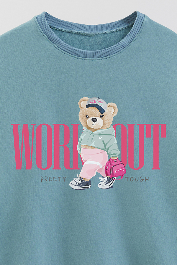 BUZO RUSTICO KIDS TEDDY WORKOUT