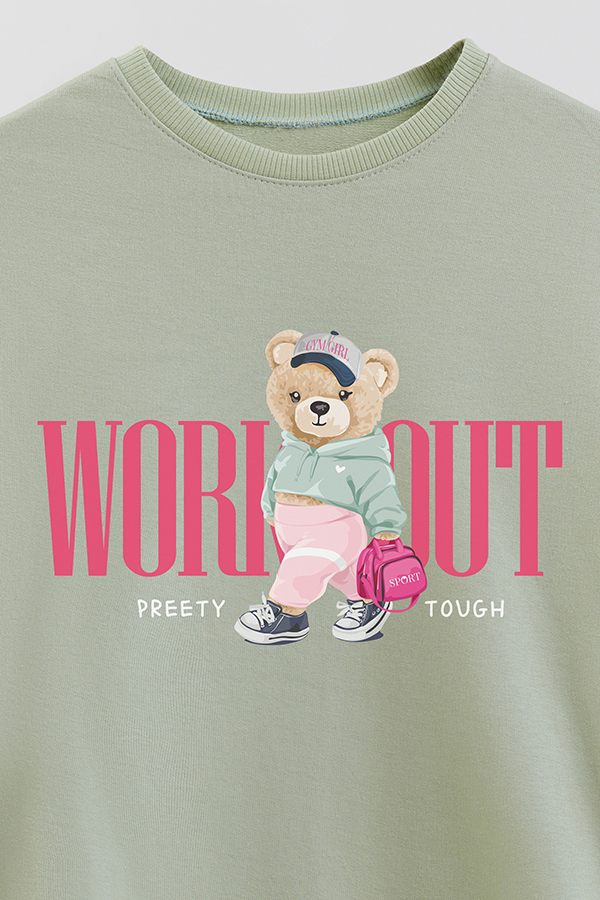 BUZO RUSTICO KIDS TEDDY WORKOUT