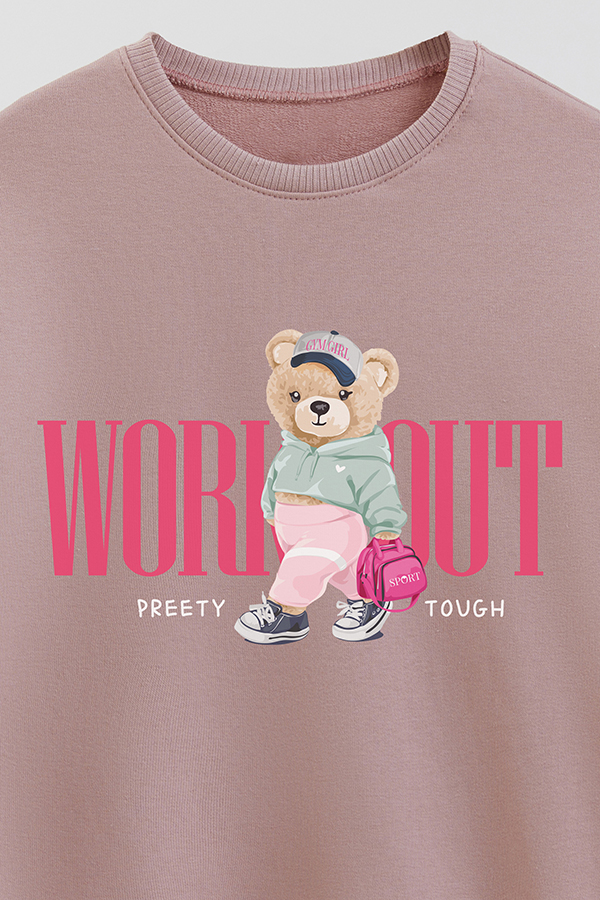 BUZO RUSTICO KIDS TEDDY WORKOUT