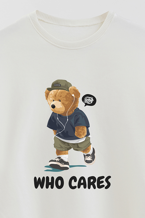 BUZO RUSTICO KIDS TEDDY WHO CARES