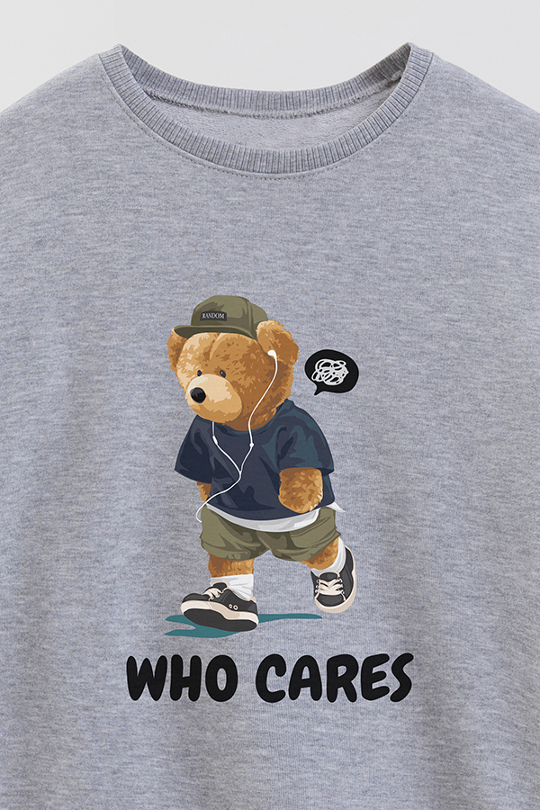 BUZO RUSTICO KIDS TEDDY WHO CARES