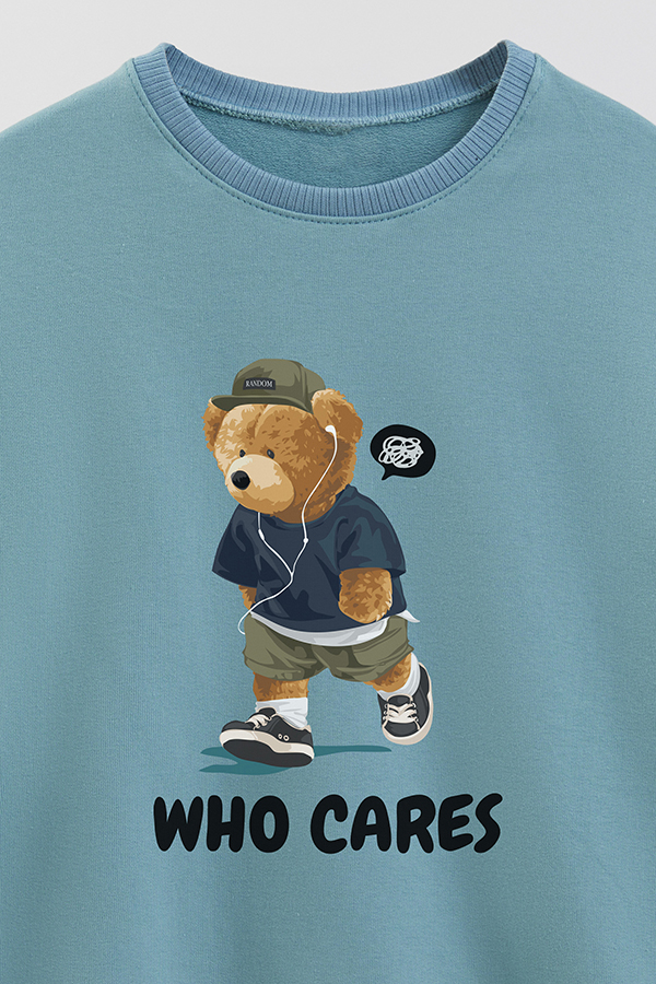 BUZO RUSTICO KIDS TEDDY WHO CARES