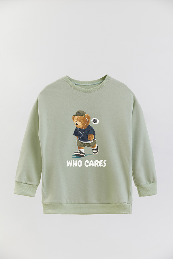 BUZO RUSTICO KIDS TEDDY WHO CARES