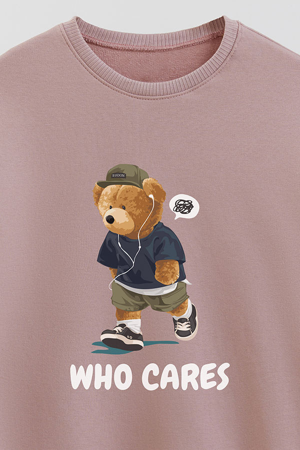 BUZO RUSTICO KIDS TEDDY WHO CARES