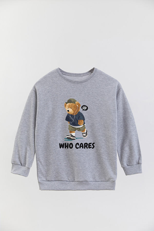 BUZO RUSTICO KIDS TEDDY WHO CARES