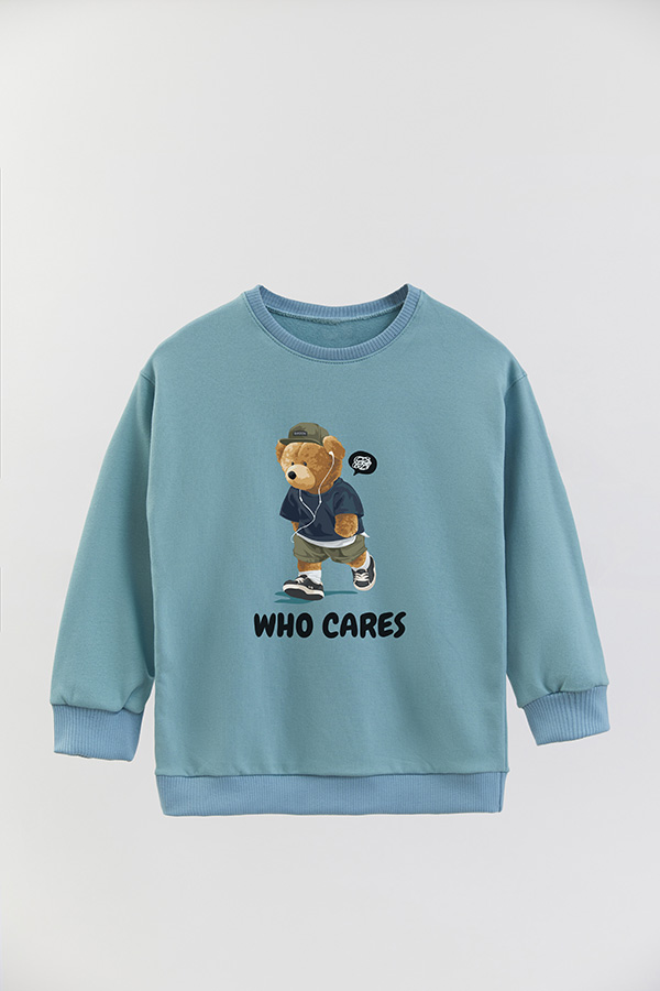 BUZO RUSTICO KIDS TEDDY WHO CARES