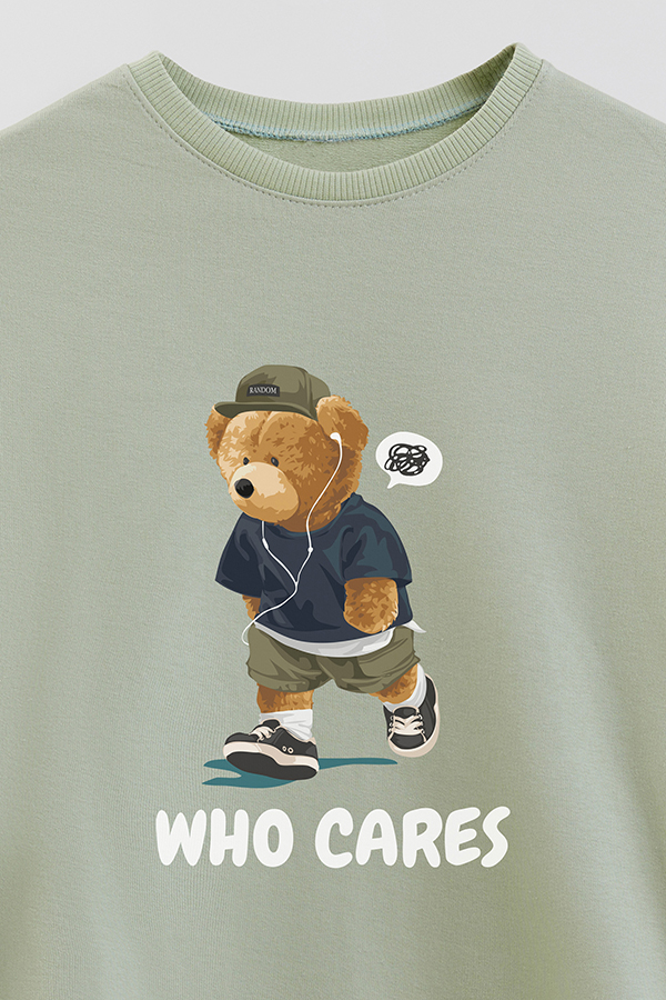 BUZO RUSTICO KIDS TEDDY WHO CARES