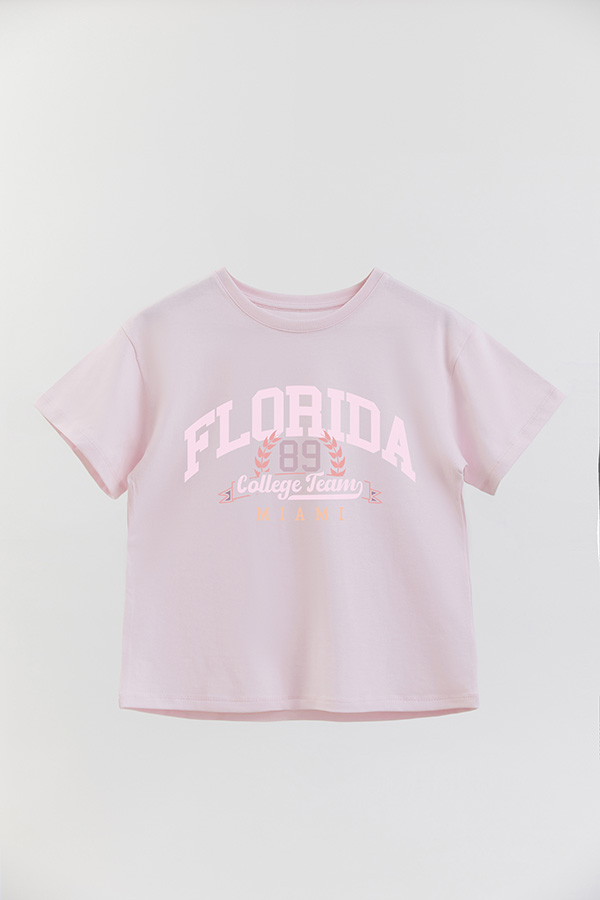 REMERA GIRL OVER FLORIDA 89