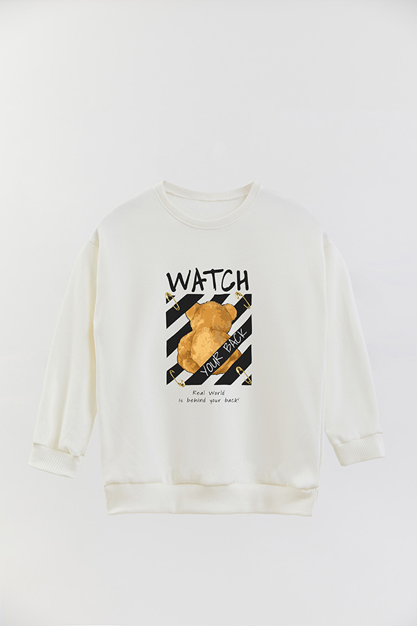 BUZO RUSTICO KIDS TEDDY WATCH YOUR BACK 2