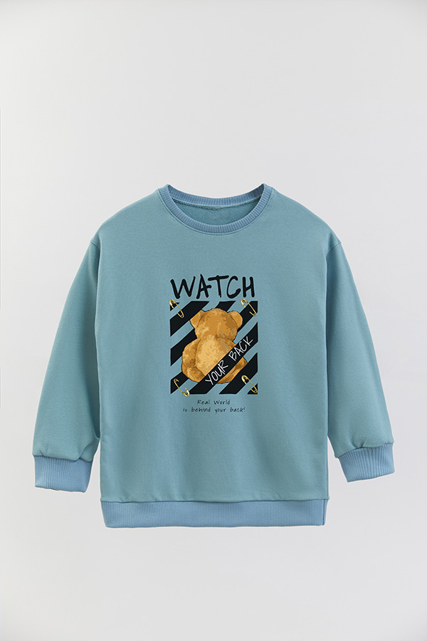 BUZO RUSTICO KIDS TEDDY WATCH YOUR BACK 2