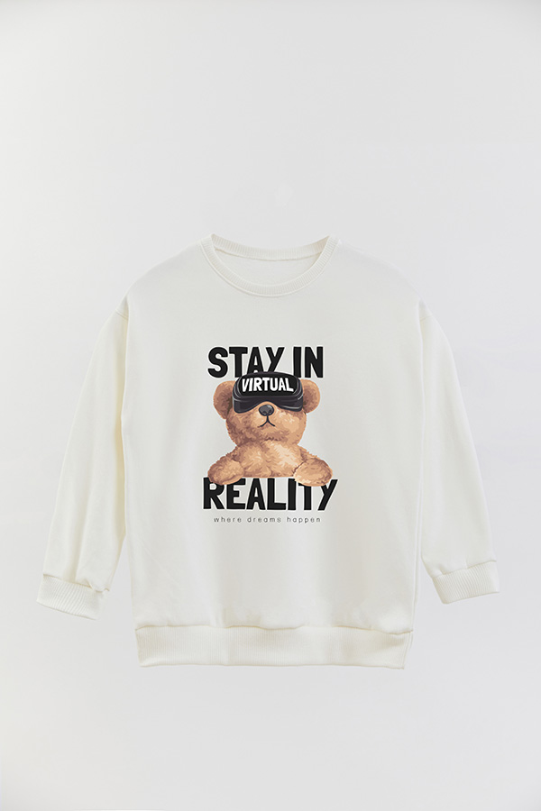 BUZO RUSTICO KIDS TEDDY VIRTUAL REALITY