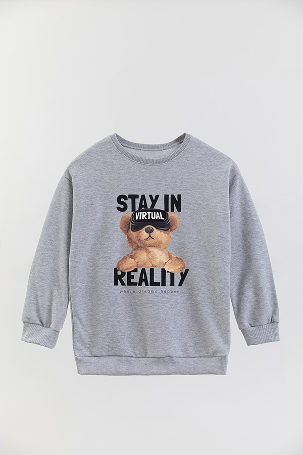 BUZO RUSTICO KIDS TEDDY VIRTUAL REALITY