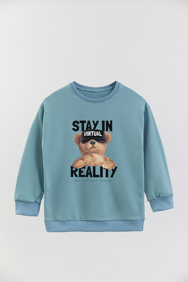 BUZO RUSTICO KIDS TEDDY VIRTUAL REALITY