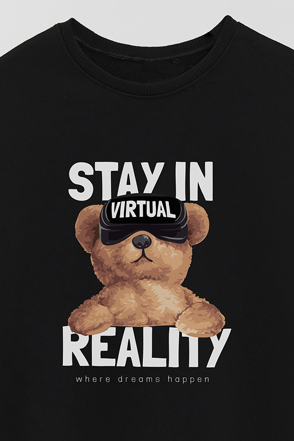 BUZO RUSTICO KIDS TEDDY VIRTUAL REALITY