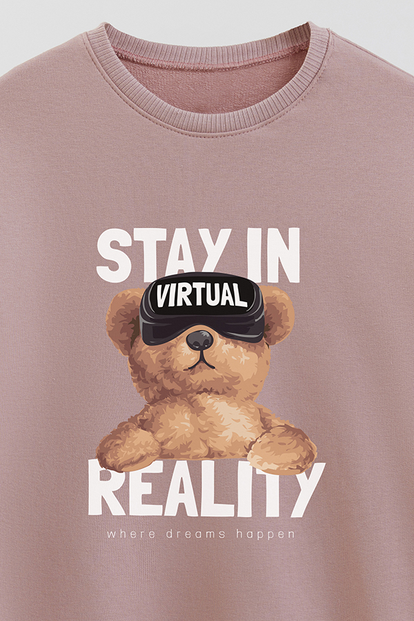 BUZO RUSTICO KIDS TEDDY VIRTUAL REALITY