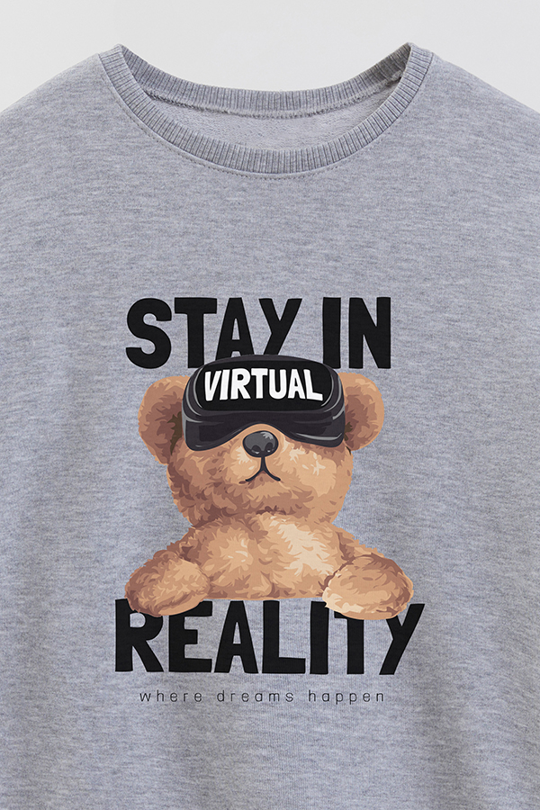 BUZO RUSTICO KIDS TEDDY VIRTUAL REALITY