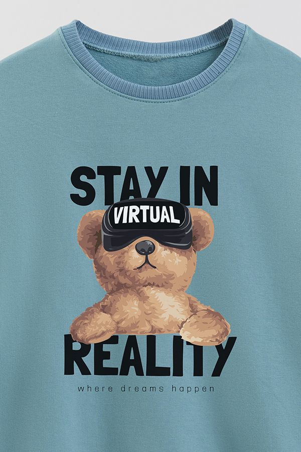 BUZO RUSTICO KIDS TEDDY VIRTUAL REALITY