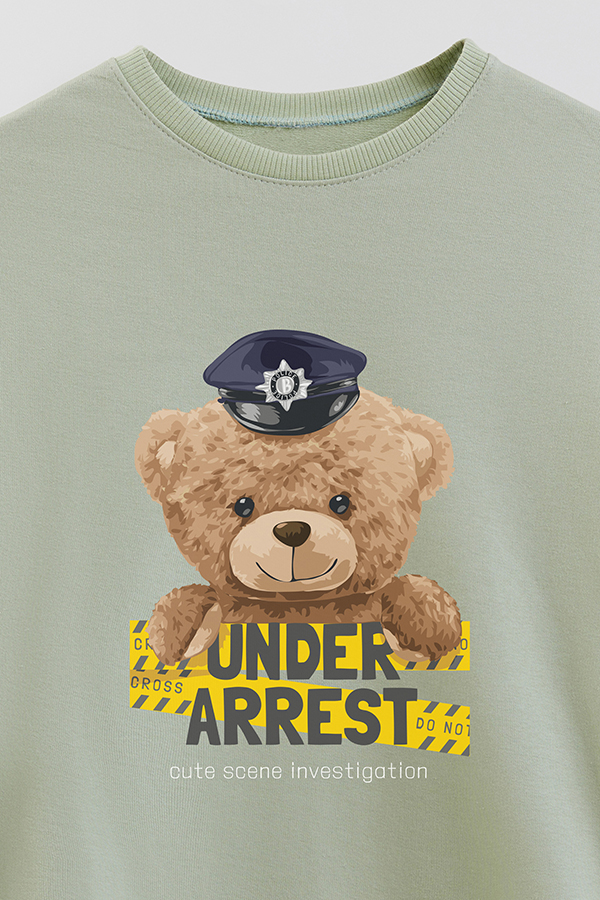 BUZO RUSTICO KIDS TEDDY UNDER ARREST