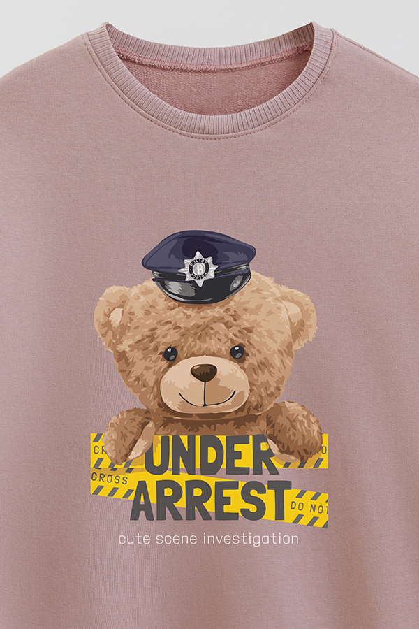 BUZO RUSTICO KIDS TEDDY UNDER ARREST