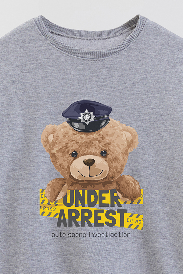 BUZO RUSTICO KIDS TEDDY UNDER ARREST