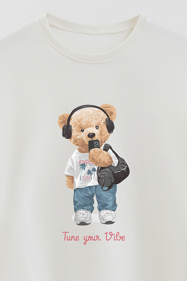 BUZO RUSTICO KIDS TEDDY TUNE YOUR VIBE