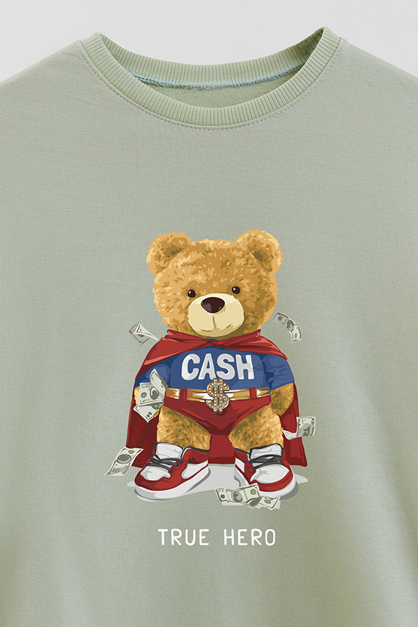 BUZO RUSTICO KIDS TEDDY TRUE HERO