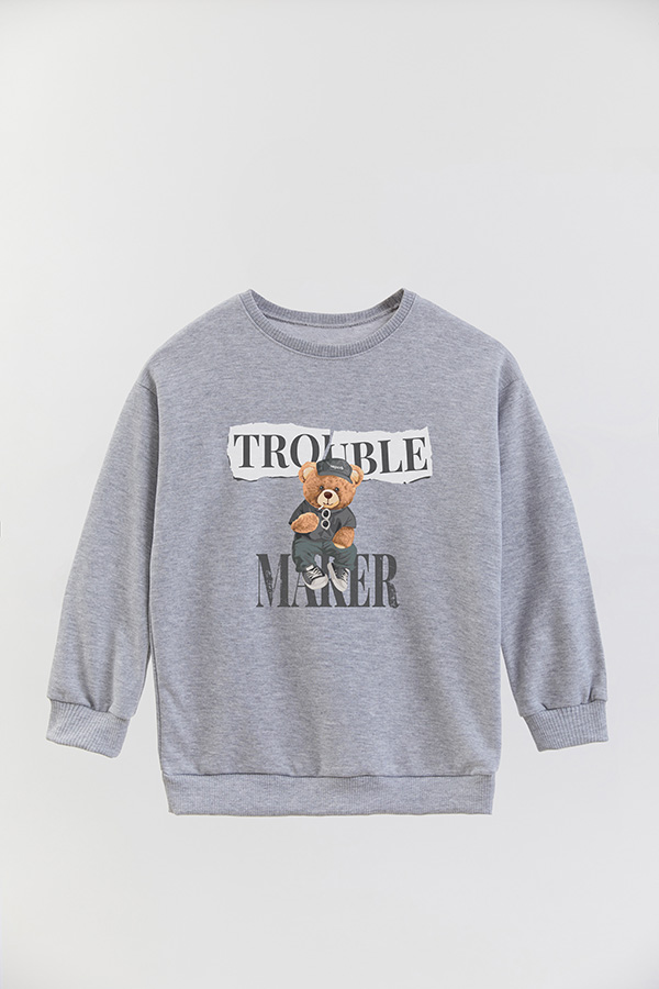 BUZO RUSTICO KIDS TEDDY TROUBLE MAKER