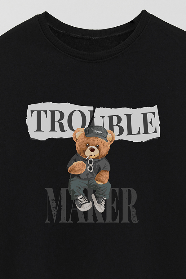 BUZO RUSTICO KIDS TEDDY TROUBLE MAKER