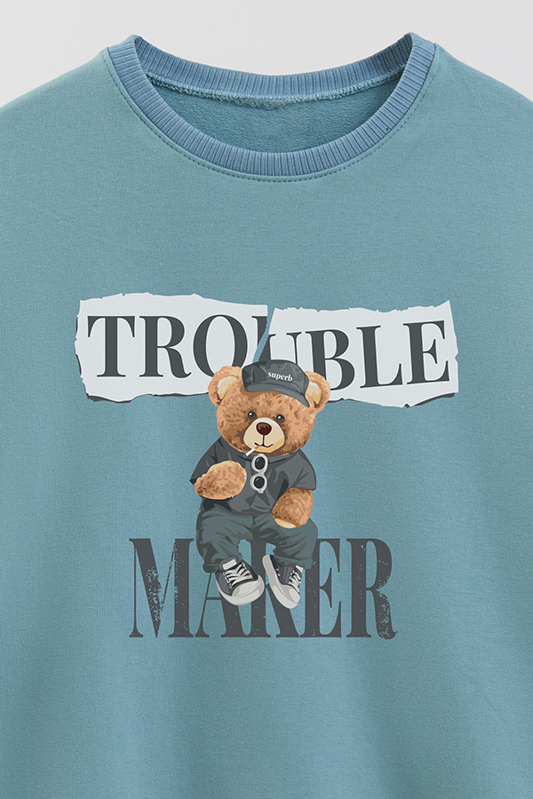 BUZO RUSTICO KIDS TEDDY TROUBLE MAKER