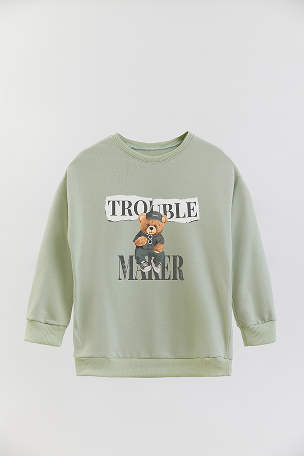 BUZO RUSTICO KIDS TEDDY TROUBLE MAKER