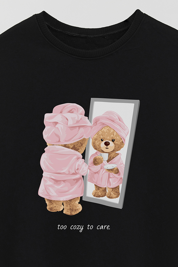 BUZO RUSTICO KIDS TEDDY TOO COZY TO CARE
