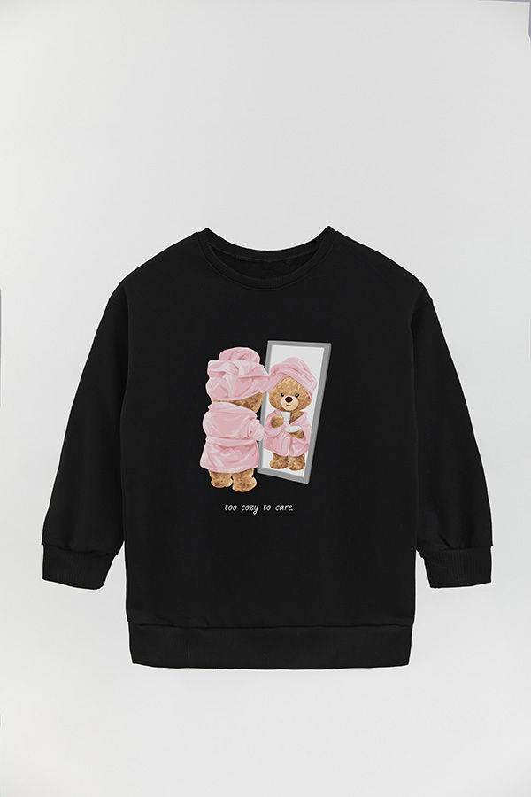 BUZO RUSTICO KIDS TEDDY TOO COZY TO CARE