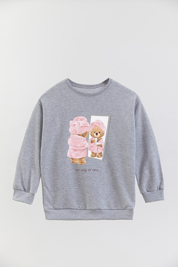 BUZO RUSTICO KIDS TEDDY TOO COZY TO CARE