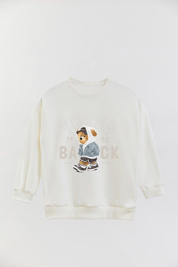 BUZO RUSTICO KIDS TEDDY THROW BACK