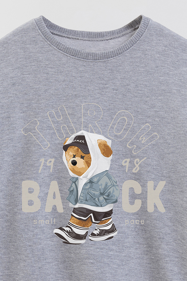 BUZO RUSTICO KIDS TEDDY THROW BACK