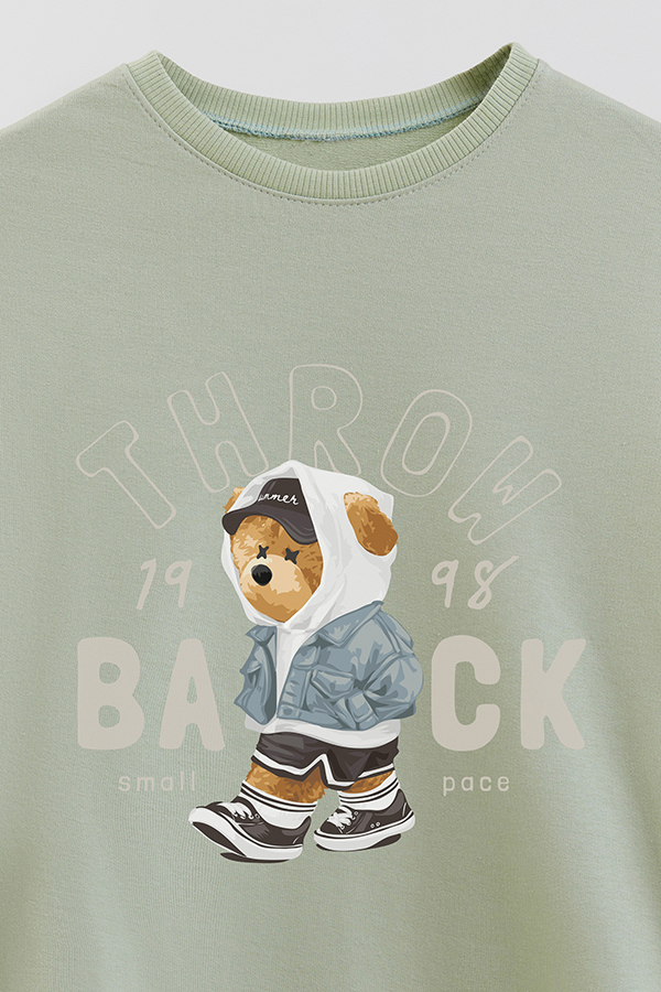 BUZO RUSTICO KIDS TEDDY THROW BACK